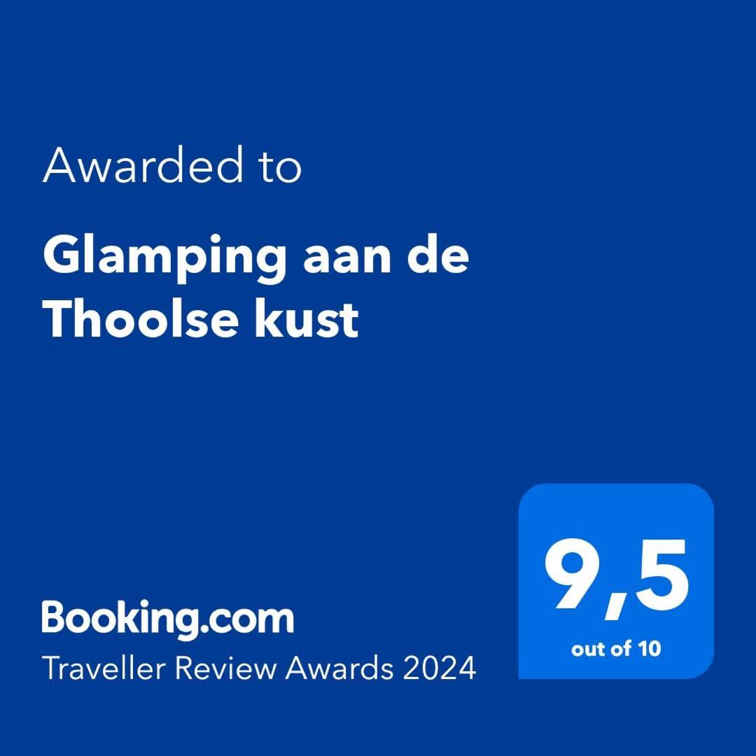 Glamping Aan De Thoolse Kust Hotel Poortvliet Exterior photo